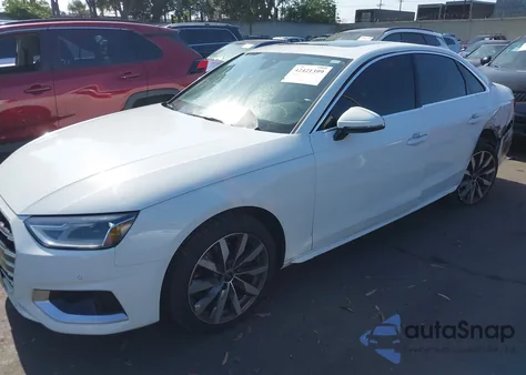 2021 Audi A4 Premium 40 Tfsi Quattro S Tronic from USA, damaged, VIN WAUABAF46MA066001